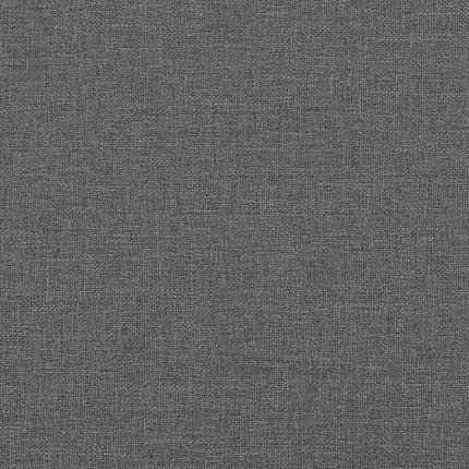 Rygpude Mørkegrå 50 x 19 x 45 cm Stof