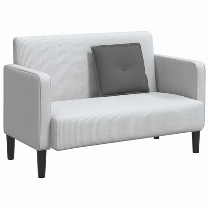Rygpude Mørkegrå 50 x 19 x 45 cm Stof