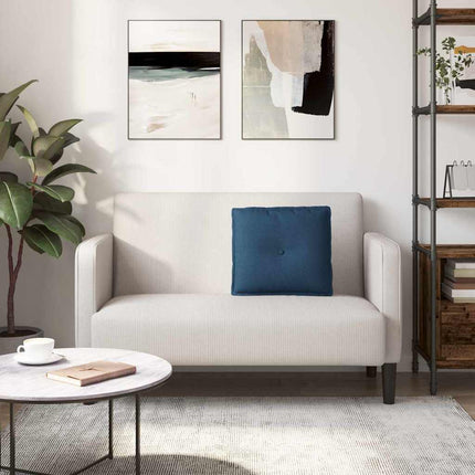Rygpude Blå 50 x 19 x 45 cm Stof