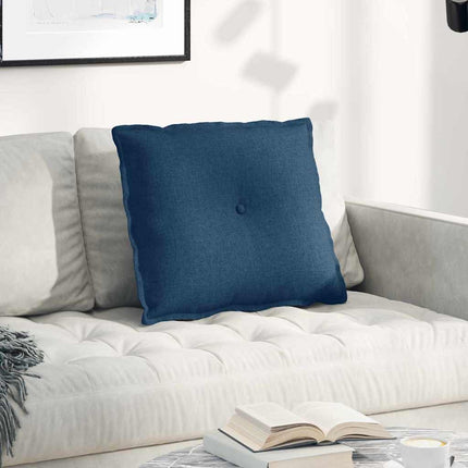 Rygpude Blå 60 x 19 x 50 cm Stof