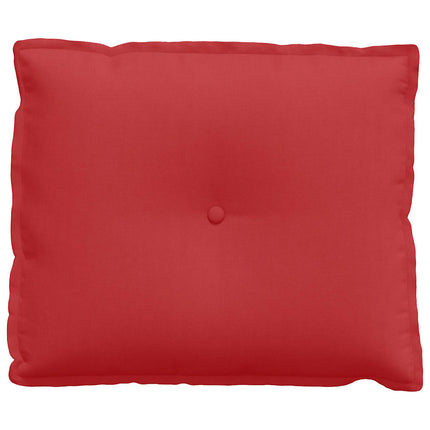 Rygpude Rød 60 x 19 x 50 cm Stof