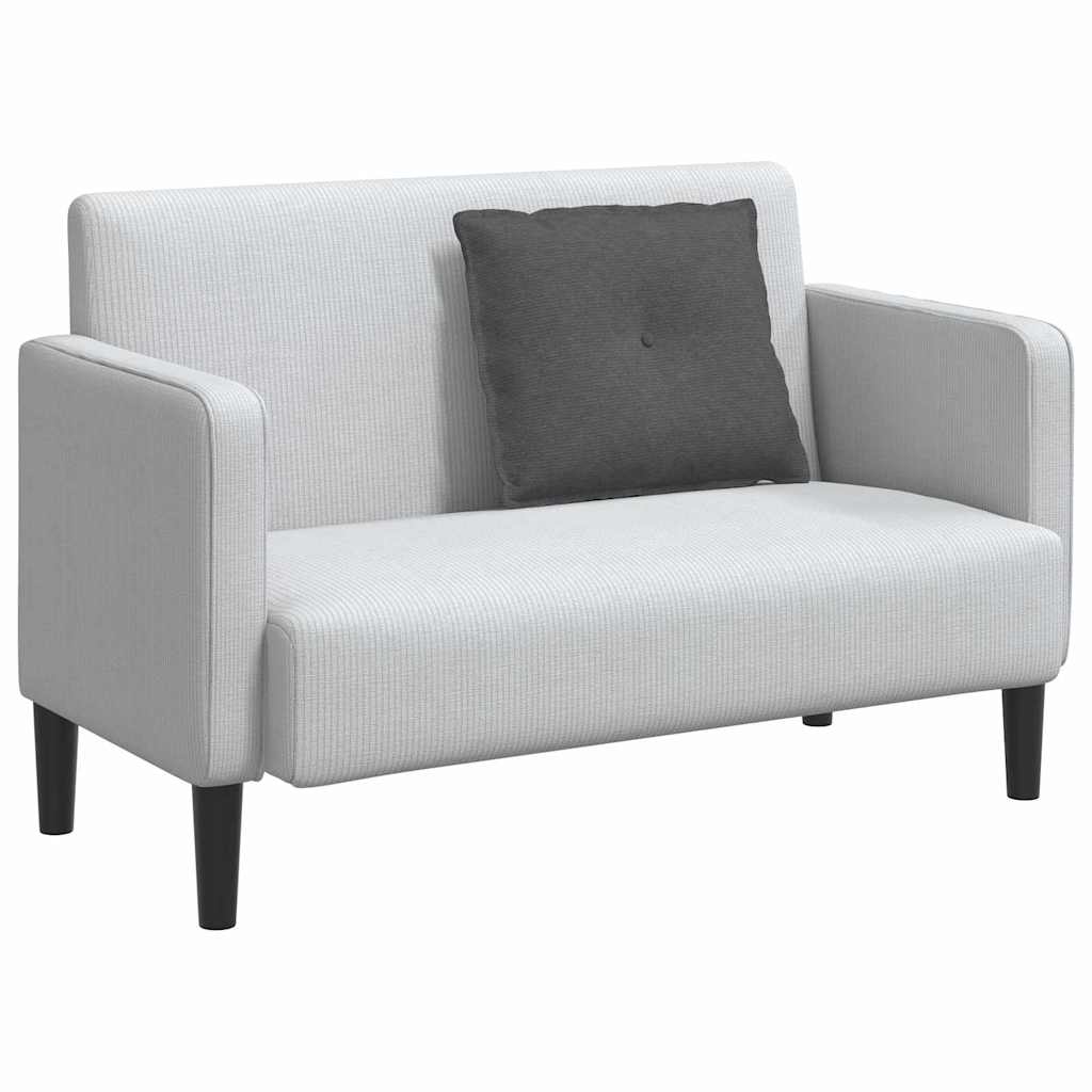 Rygpude Mørkegrå 60 x 50 cm Velourstof