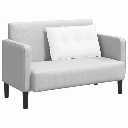 Rygpude Hvid 80 x 19 x 50 cm Stof