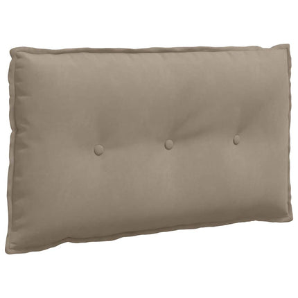Rygpude Gråbrun 80 x 50 cm Mikrofiberstof
