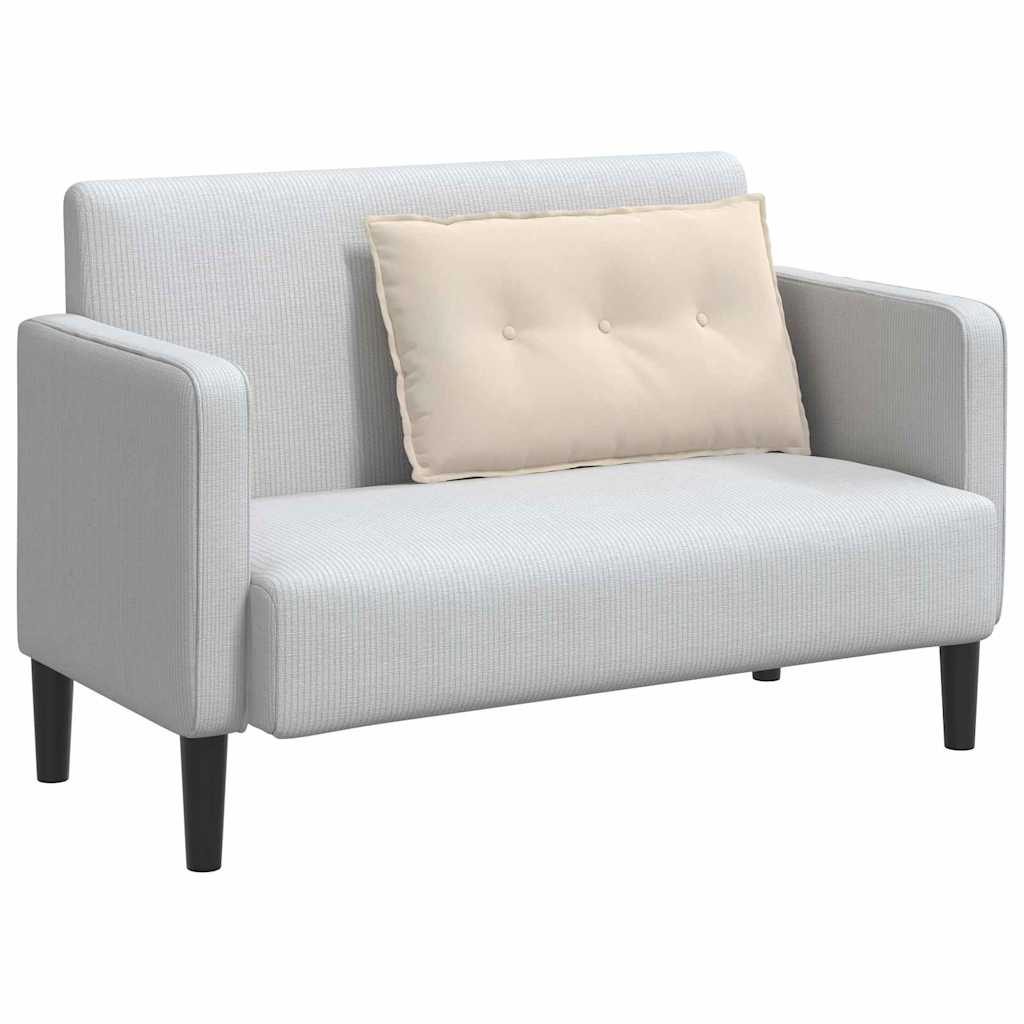 Rygpude Beige 80 x 50 cm Mikrofiberstof