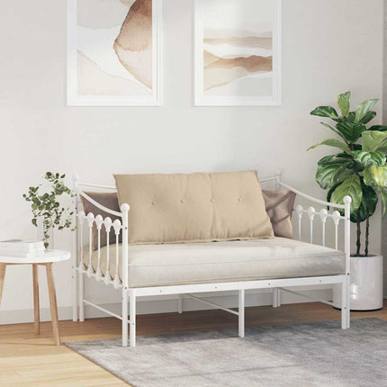 Rygpude Creme 100 x 19 x 50 cm Stof