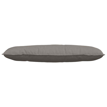 Rygpude Gråbrun 120 x 19 x 50 cm Stof