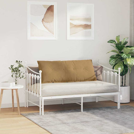 Rygpude Brun 120 x 50 cm Velourstof