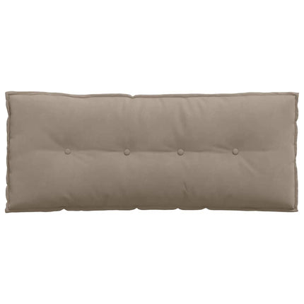 Rygpude Gråbrun 120 x 50 cm Mikrofiberstof