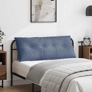 Rygpude Blå 120 x 50 cm Velourstof