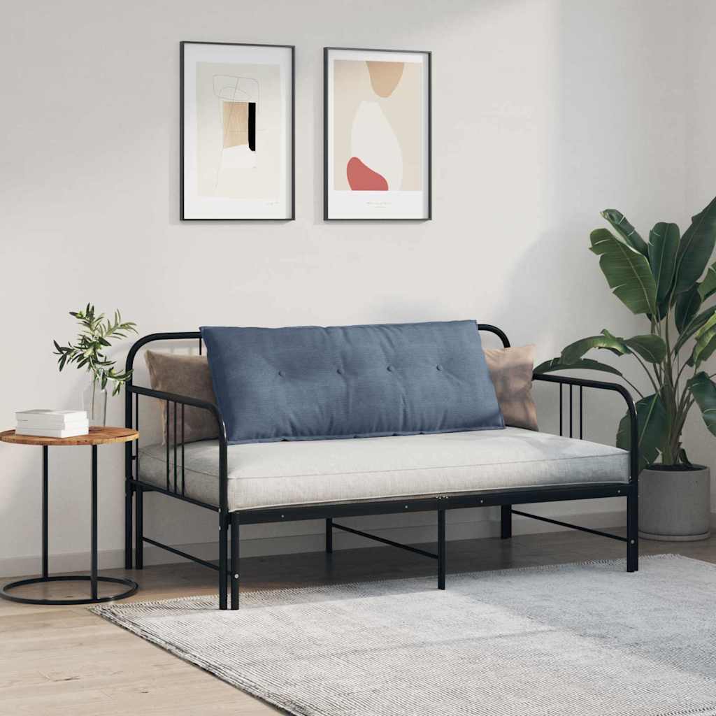 Rygpude Blå 120 x 50 cm Velourstof