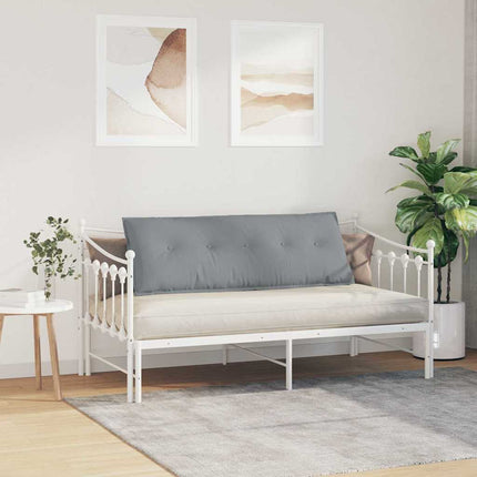 Rygpude Lysegrå 140 x 19 x 50 cm Stof
