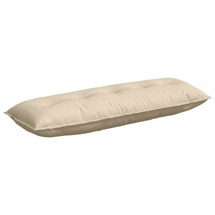 Rygpude Creme 140 x 19 x 50 cm Stof