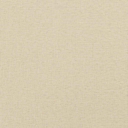 Rygpude Creme 140 x 19 x 50 cm Stof