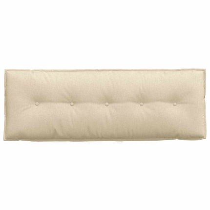 Rygpude Creme 140 x 19 x 50 cm Stof