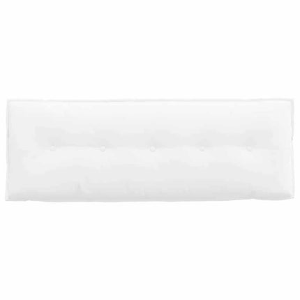 Rygpude Hvid 140 x 19 x 50 cm Stof