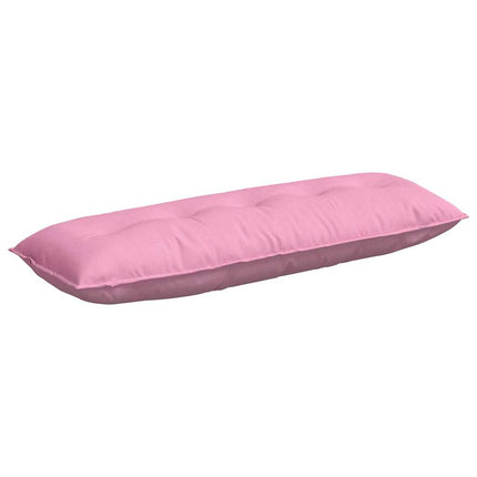 Rygpude Lyserød 140 x 19 x 50 cm Stof