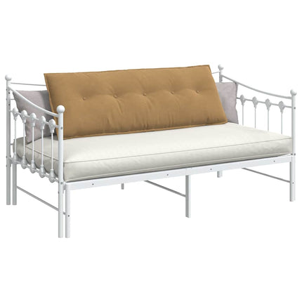 Rygpude Brun 140 x 50 cm Velourstof