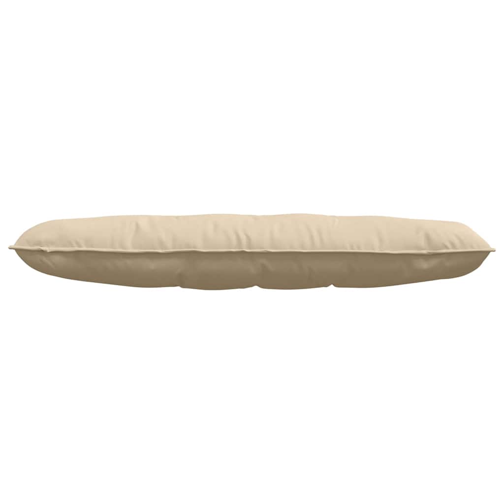 Rygpude Creme 140 x 50 cm Mikrofiberstof