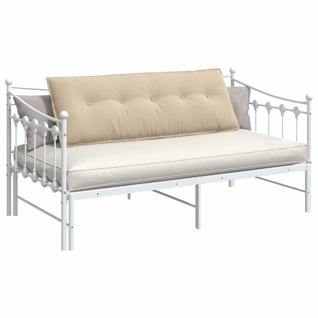 Rygpude Creme 140 x 50 cm Mikrofiberstof