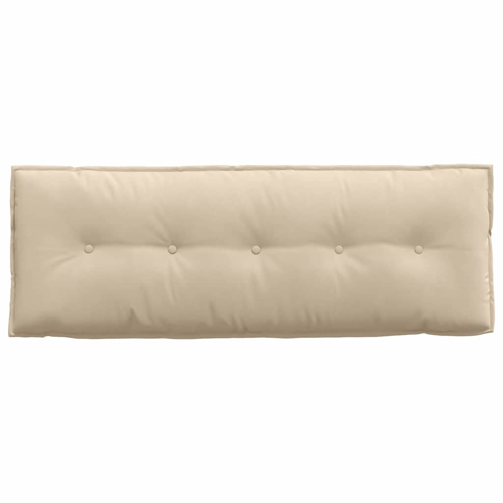 Rygpude Creme 140 x 50 cm Mikrofiberstof