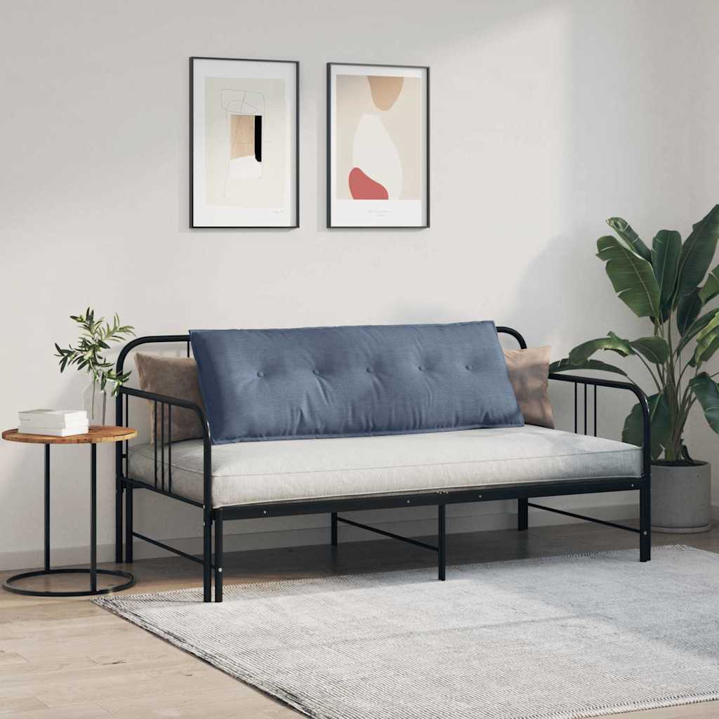 Rygpude Blå 140 x 50 cm Velourstof