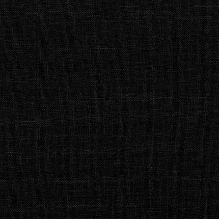 Rygpude Sort 160 x 19 x 50 cm Stof