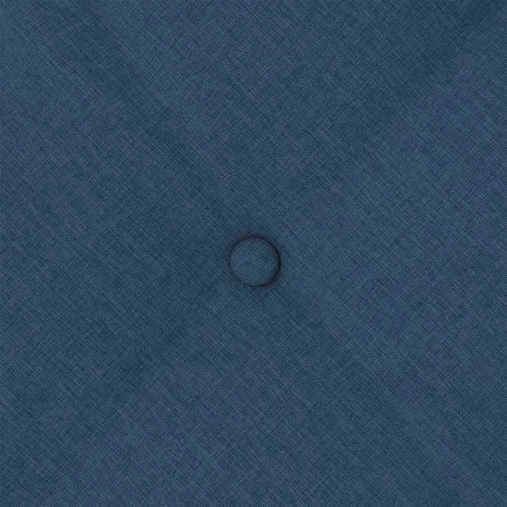 Rygpude Blå 160 x 19 x 50 cm Stof