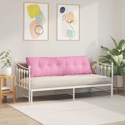 Rygpude Lyserød 160 x 19 x 50 cm Stof