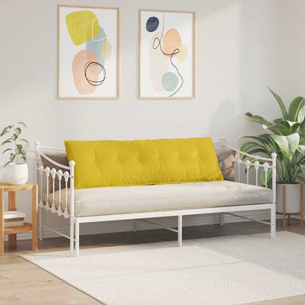Rygpude Gul 160 x 50 cm Velourstof