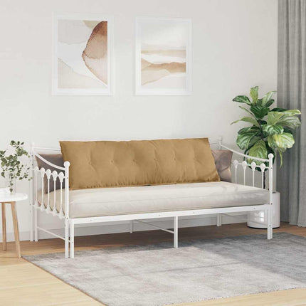 Rygpude Brun 160 x 50 cm Velourstof