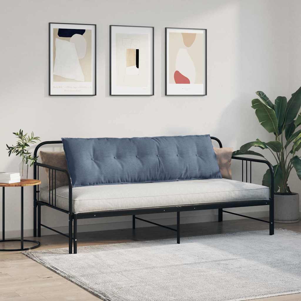 Rygpude Blå 160 x 50 cm Velourstof