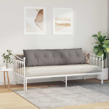 Rygpude Gråbrun 180 x 19 x 50 cm Stof