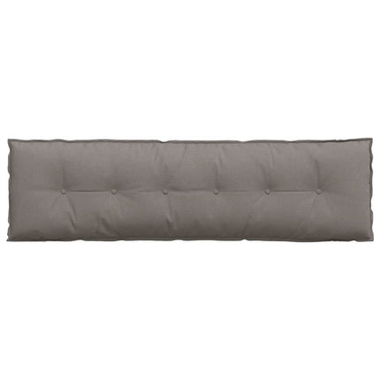 Rygpude Gråbrun 180 x 19 x 50 cm Stof