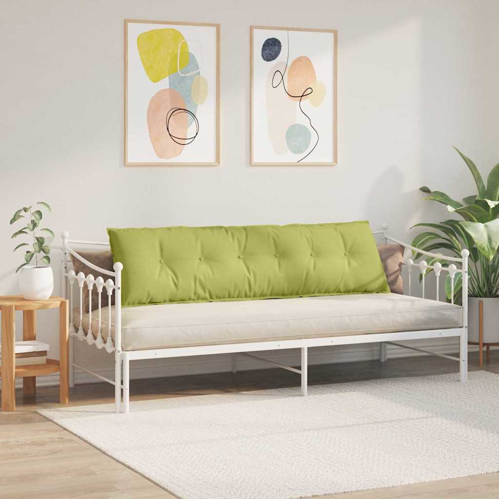 Rygpude Lys grøn 180 x 19 x 50 cm Stof