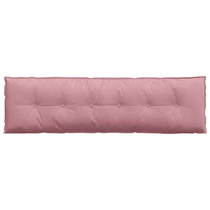 Rygpude Lyserød 180 x 50 cm Velourstof