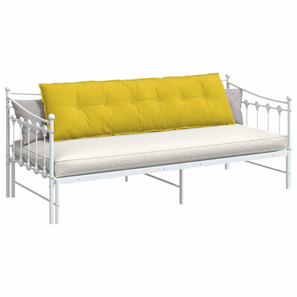 Rygpude Gul 180 x 50 cm Velourstof