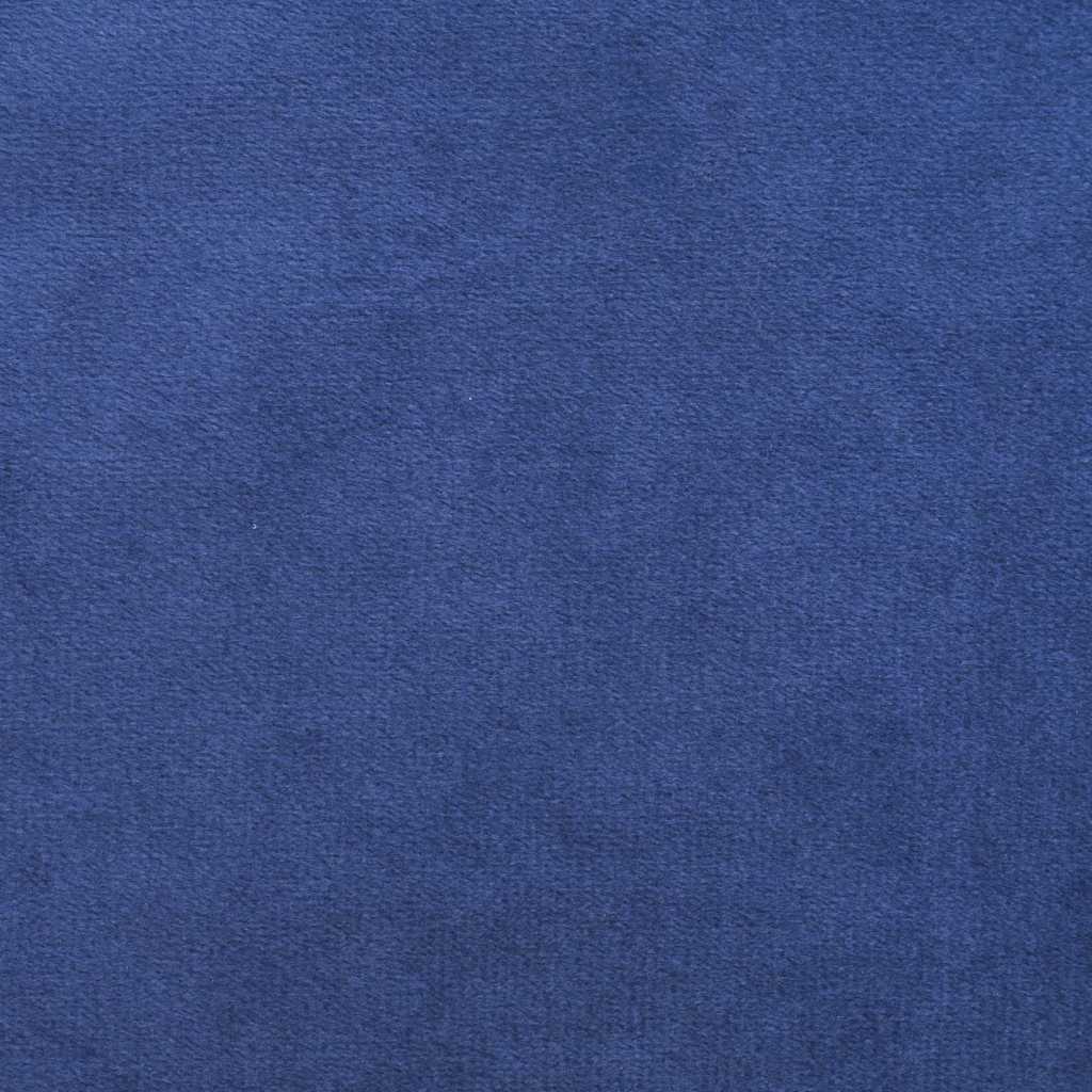 Rygpude Politi blå 180 x 50 cm Velourstof