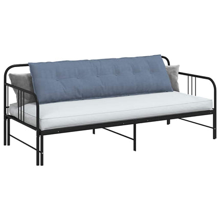 Rygpude Blå 180 x 50 cm Velourstof