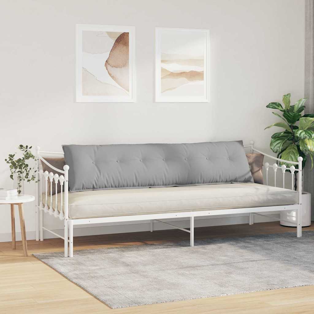 Rygpude Skygrå 200 x 19 x 50 cm Stof