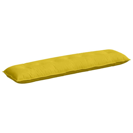 Rygpude Gul 200 x 50 cm Velourstof