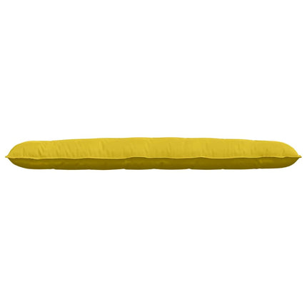 Rygpude Gul 200 x 50 cm Velourstof