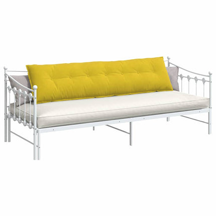 Rygpude Gul 200 x 50 cm Velourstof