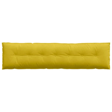 Rygpude Gul 200 x 50 cm Velourstof