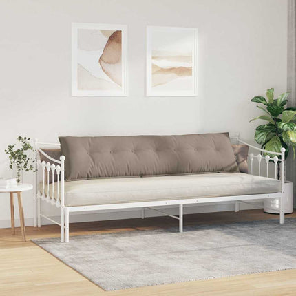 Rygpude Gråbrun 200 x 50 cm Mikrofiberstof