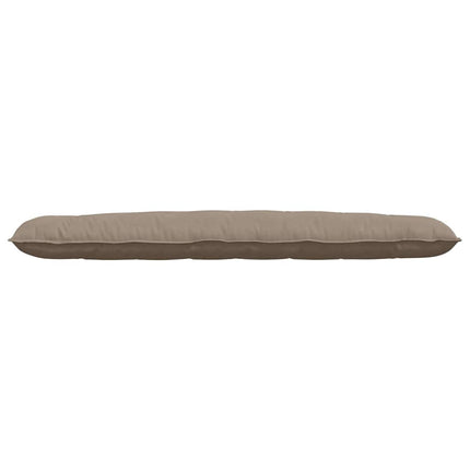 Rygpude Gråbrun 200 x 50 cm Mikrofiberstof