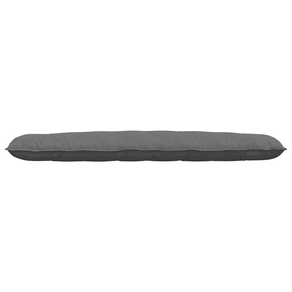 Rygpude Mørkegrå 200 x 50 cm Mikrofiberstof