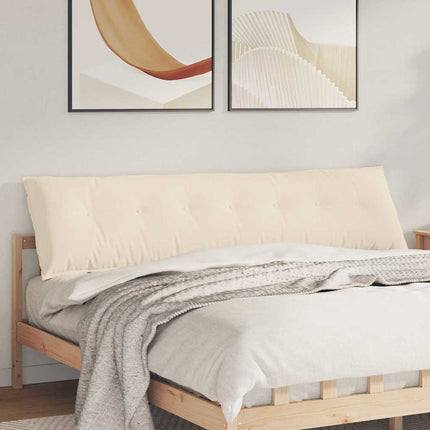 Rygpude Beige 200 x 50 cm Mikrofiberstof
