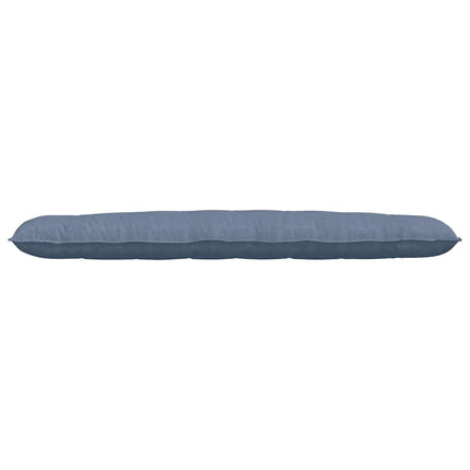 Rygpude Blå 200 x 50 cm Velourstof