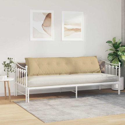 Rygpude Grågrøn 200 x 50 cm Velourstof